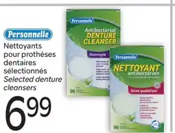Brunet PERSONNELLE Nettoyants pour prothèses dentaires sélectionnés offer