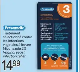 Brunet PERSONNELLE Traitement sélectionné contre les infections vaginales à levure Miconazole 2% offer