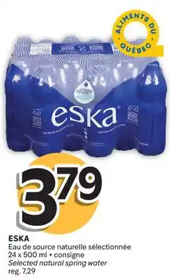 Brunet ESKA Eau de source naturelle sélectionnée offer