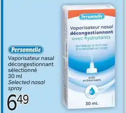 Brunet PERSONNELLE Vaporisateur nasal décongestionnant sélectionné offer