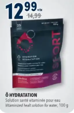 Familiprix O HYDRATATION, Vitaminized healt solution for water, 100 g offer