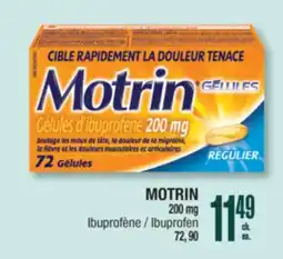 Jean Coutu MOTRIN 200 mg Ibuprofen offer