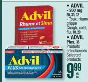 Jean Coutu ADVIL Selected products offer