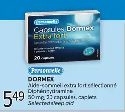 Brunet PERSONNELLE DORMEX Aide-sommeil extra fort sélectionné Diphénhydramine offer