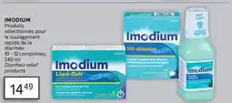Brunet IMODIUM Produits sélectionnés pour le soulagement rapide de la diarrhée offer