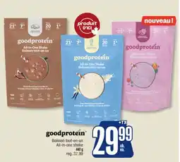 Jean Coutu GOODPROTEIN All-in-one shake offer