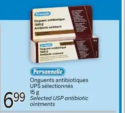 Brunet PERSONNELLE Onguents antibiotiques UPS sélectionnés offer