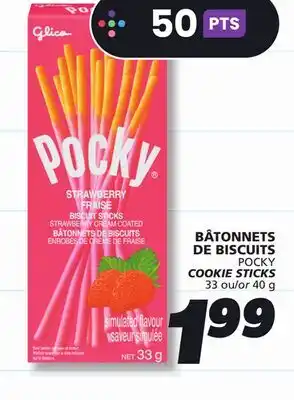 IGA POCKY COOKIE STICKS offer