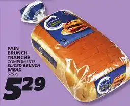 IGA COMPLIMENTS SLICED BRUNCH BREAD offer