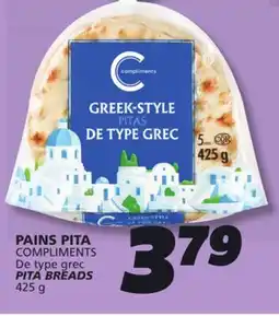 IGA COMPLIMENTS PITA BREADS offer
