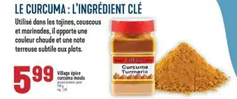 Marché Adonis VILLAGE ÉPICE CURCUMA MOULU | GROUND TURMERIC SPICE offer