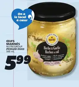 IGA NUTRI GROUP PICKLED EGGS offer