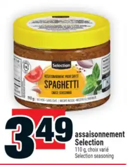 Super C assaisonnement Selection | Selection seasoning offer