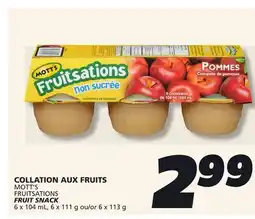 IGA MOTT'S FRUIT SNACK offer