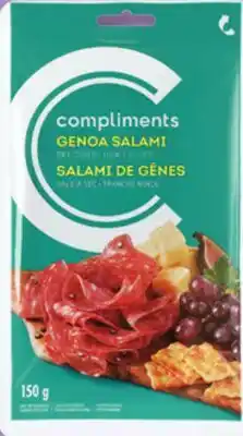 IGA COMPLIMENTS SLICED SALAMI offer
