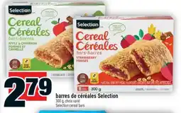 Super C BARRES DE CÉRÉALES SELECTION | SELECTION CEREAL BARS offer
