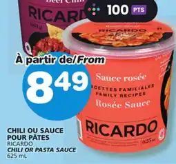 Marches Tradition RICARDO CHILI OR PASTA SAUCE offer