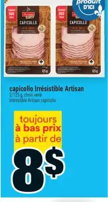 Super C Capicollo Irrésistible Artisan | Irrésistible Artisan capicollo offer