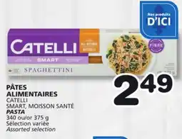 Marches Tradition CATELLI SMART, MOISSON SANTÉ PASTA offer
