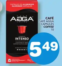 Marches Tradition AGGA CAPSULES COFFEE offer