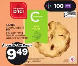 Marches Tradition COMPLIMENTS PIE offer