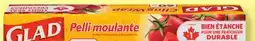 Marches Tradition GLAD PELLI MOULANTE (60 m x 29,5 cm), PRESS'N SEAL (21,6 m x 30 cm) PLASTIC WRAP offer