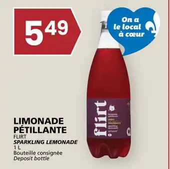 Rachelle-Bery Grocery FLIRT SPARKLING LEMONADE offer