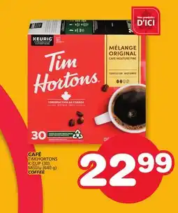 Marches Tradition TIM HORTONS K-CUP COFFEE (30) - CUP (30) Moulu (640 g) offer