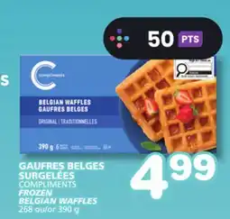 Marches Tradition COMPLIMENTS FROZEN BELGIAN WAFFLES offer