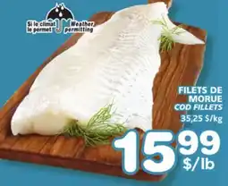 Marches Tradition MORUE COD FILLETS offer