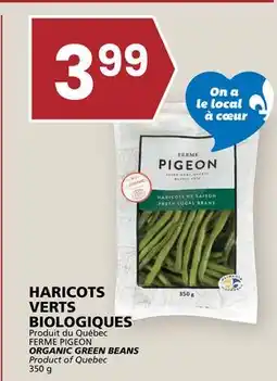 Rachelle-Bery Grocery FERME PIGEON ORGANIC GREEN BEANS offer