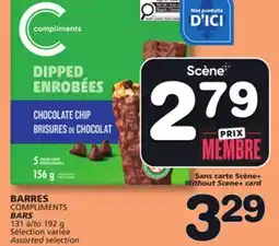 Marches Tradition COMPLIMENTS BARS offer