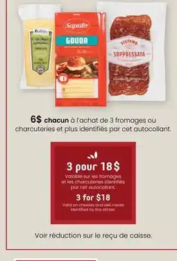 Rachelle-Bery Grocery fromages ou charcuteries offer