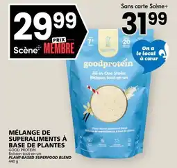 Rachelle-Bery Grocery GOOD PROTEIN Boisson tout-en-un PLANT-BASED SUPERFOOD BLEND offer