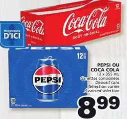 Marches Tradition PEPSI OR COCA COLA offer