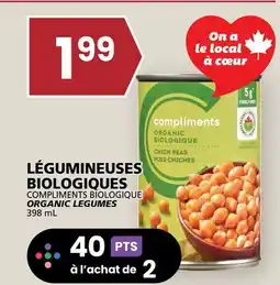 Rachelle-Bery Grocery COMPLIMENTS BIOLOGIQUE ORGANIC LEGUMES offer