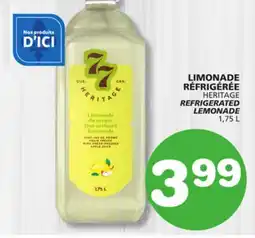 Marches Tradition HERITAGE REFRIGERATED LEMONADE offer