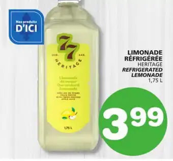 Marches Tradition HERITAGE REFRIGERATED LEMONADE offer