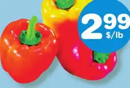 Marches Tradition SWEET RED, YELLOW OR ORANGE FIELD PEPPERS offer