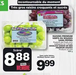 Marches Tradition SEEDLESS GREEN OR RED PREMIUM GRAPES offer