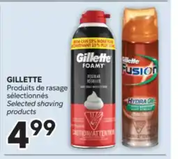 Brunet GILLETTE Produits de rasage sélectionnés offer
