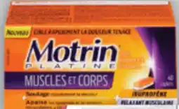 Brunet MOTRIN Ibuprofène sélectionné offer