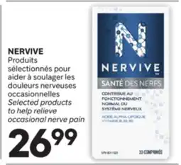 Brunet NERVIVE Produits sélectionnés pour aider à soulager les douleurs nerveuses occasionnelles offer
