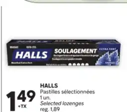 Brunet HALLS Pastilles sélectionnées offer