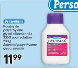Brunet PERSONNELLE Poudre de polyéthylène glycol sélectionnée 3350 pour solution offer