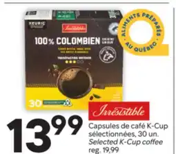 Brunet IRRESISTIBLES Capsules de café K-Cup sélectionnées offer