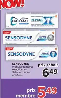 Brunet SENSODYNE Produits dentaires sélectionnés offer