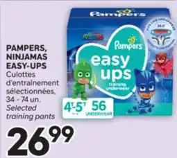 Brunet PAMPERS, NINJAMAS EASY-UPS Culottes d'entraînement sélectionnées offer