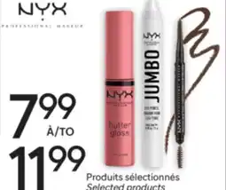 Brunet NYX Produits sélectionnés offer