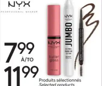 Brunet NYX Produits sélectionnés offer
